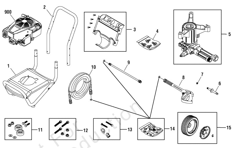 Briggs & Stratton pressure washer model 020452-0 replacement parts, pump breakdown, repair kits, owners manual and upgrade pump.